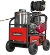 4000 PSI 4 GPM HONDA E-Start Engine Hot Water Pressure Washer with Hose Reel,  HPW40H
