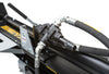HyperSplit 25 Ton Log Splitter - hydraulic control valve and hose detail
