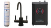 AquaNuTech Digital Instant Hot Water Dispenser with Contemporary Hot/Cold Faucet & Filtration New