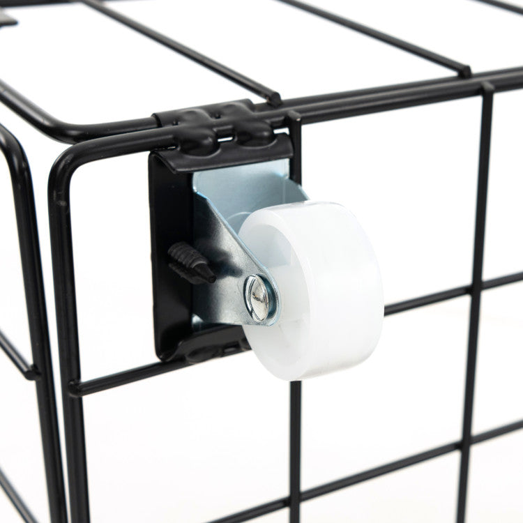 Costway Bed Frame with Bookcase Headboard Charging Station and Storage Drawers New