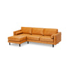 Costway 3 Seat L-Shaped Sectional Sofa Couch New