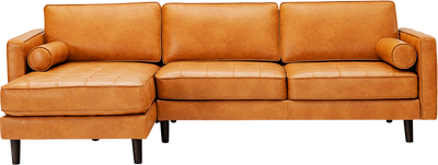 Costway Sofa Sectional Couch L-Shaped 3 Seat New