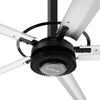 16FT HVLS Industrial Ceiling Fan 208-240V 3Ph - Energy Efficient Large Area Air Circulation for Fan Warehouses & Factories, 16FT3PH