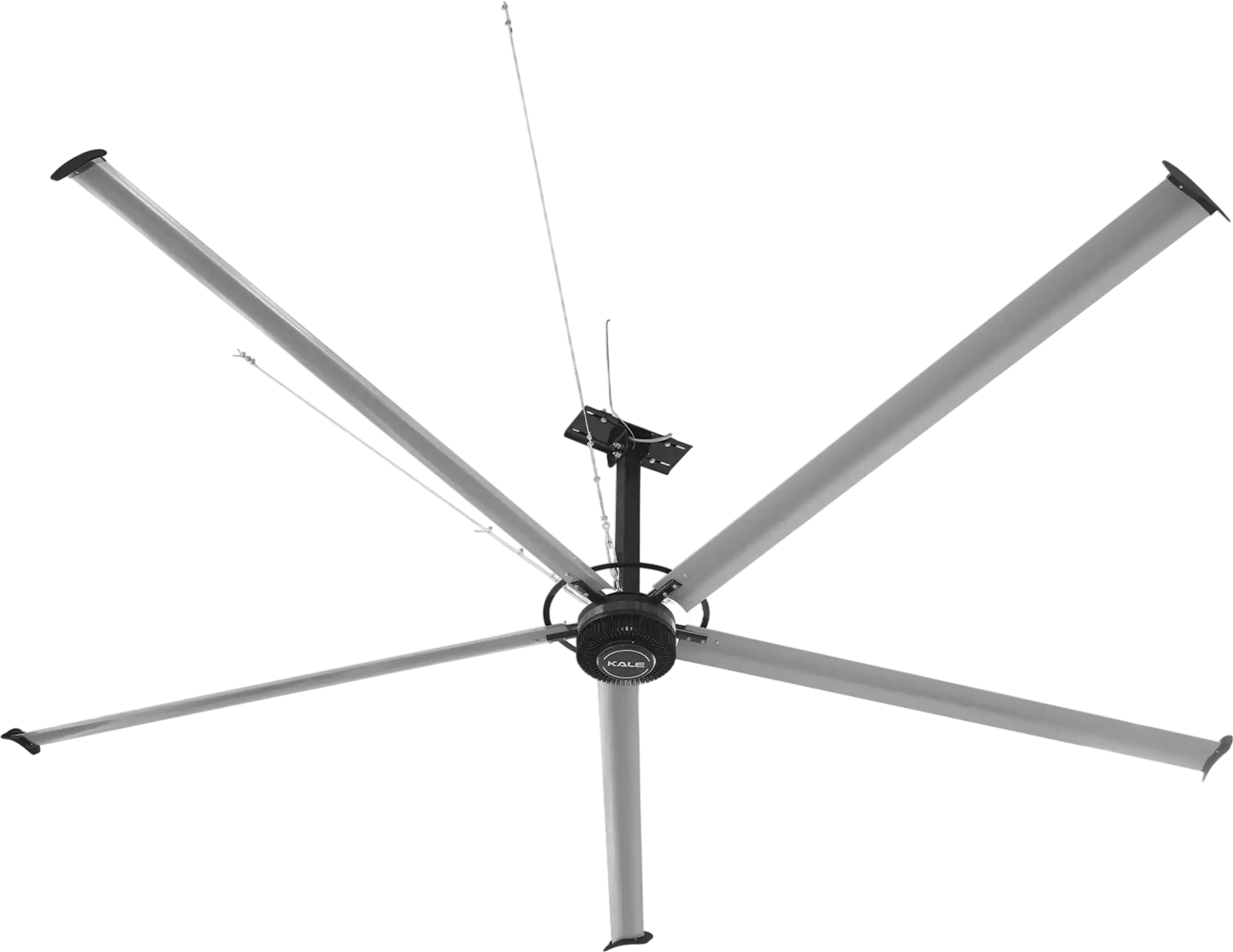 MechMaxx 16FT3PH Industrial Ceiling Fans 16' HVLS 208-240V 3Ph Energy Efficient Large Area Air Circulation Warehouse Factory New
