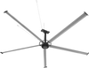 16FT HVLS Industrial Ceiling Fan 208-240V 3Ph - Energy Efficient Large Area Air Circulation for Fan Warehouses & Factories, 16FT3PH