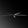 20FT HVLS Industrial Ceiling Fan 208-240V 1-Ph - Energy Efficient Large Area Air Circulation for Fan Warehouses & Factories,  20FT1PH