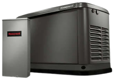 Honeywell 7224/7229 14kW Guardian LP/NG Wi-Fi Standby Generator w/ 200 Amp Automatic Transfer Switch New