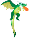 5 Feet Hanging Halloween Inflatable Dragon