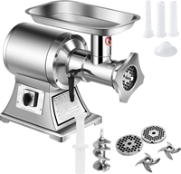 Heavy Duty 1.5HP 1100W 550LB/h Commercial Grade Meat Grinder