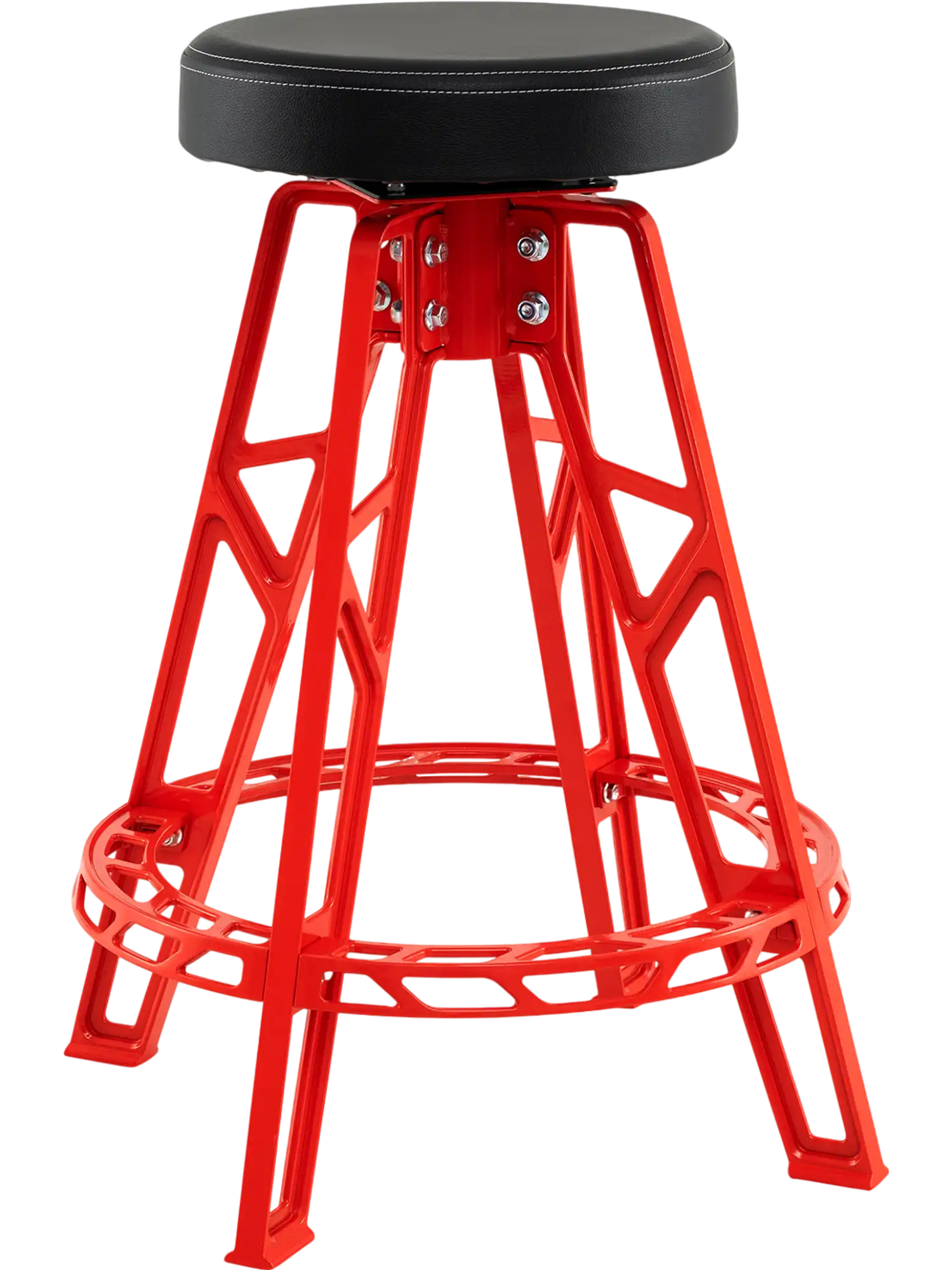 Costway Heavy-Duty Aluminum Garage Bar Chair 360° Swivel Seat 82223229 New