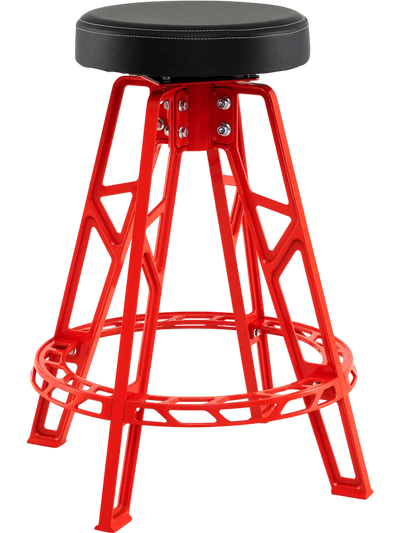 Costway Heavy-Duty Aluminum Garage Bar Chair 360° Swivel Seat 82223229 New