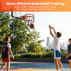 Heavy-duty basketball return attachment with 6 sturdy hooks for smooth solo drills and efficient shooting practice.