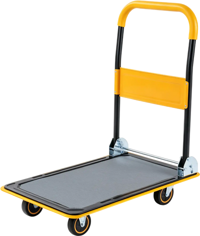 Costway Heavy Duty Foldable Push Cart Dolly 560 lbs Capacity 45981626 New