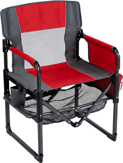 Costway Heavy Duty Outdoor Camping Chair Cup Holder Side Pocket 97311129 New