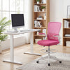 Height Adjustable Drafting Chair with Flip Up Arms for Home Office-Pink - Gallery View 1 of 10