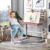 Height Adjustable Kids Study Desk with Tilt Desktop for 3-12 Years Old-Pink - Gallery View 1 of 10