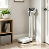 Digital height and weight scale with height rod, LED display, and a sturdy platform for accurate measurements up to 400 lbs.
