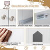 Wooden pet house with drawers, waterproof surface, magnetic catches, and side entrance for easy access and cleaning.