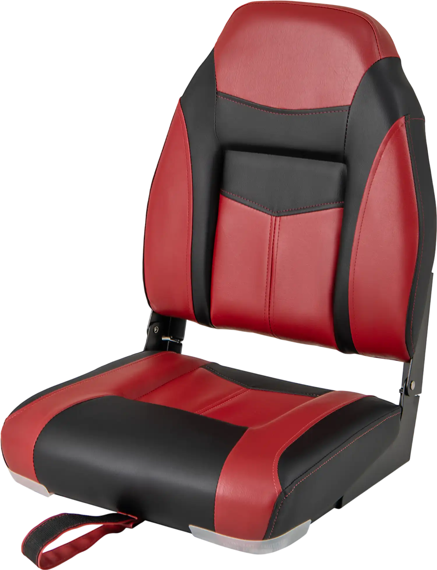 Costway High Back Folding Boat Seat Set Sponge Cushion 30334406 New