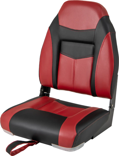 Costway High Back Folding Boat Seat Set Sponge Cushion 30334406 New