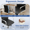 High Back Ribbed Office Chair features ergonomic design, adjustable height, and a wide seat cushion for ultimate comfort.