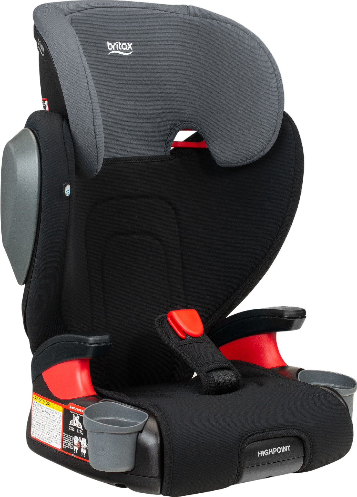 Britax Booster Seat Highpoint 2-Stage Belt-Positioning New