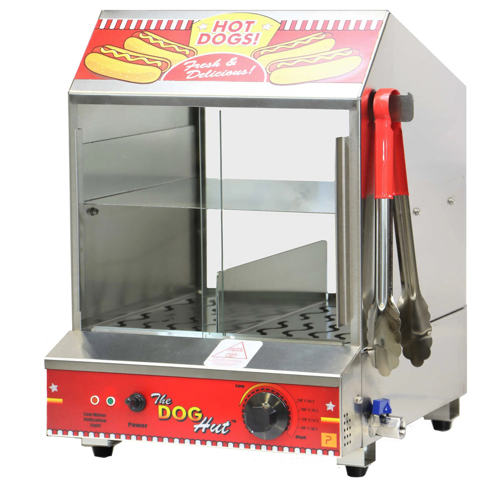 Paragon Dog Hut Hot Dog Steamer 200 Capacity 120V 1200W New