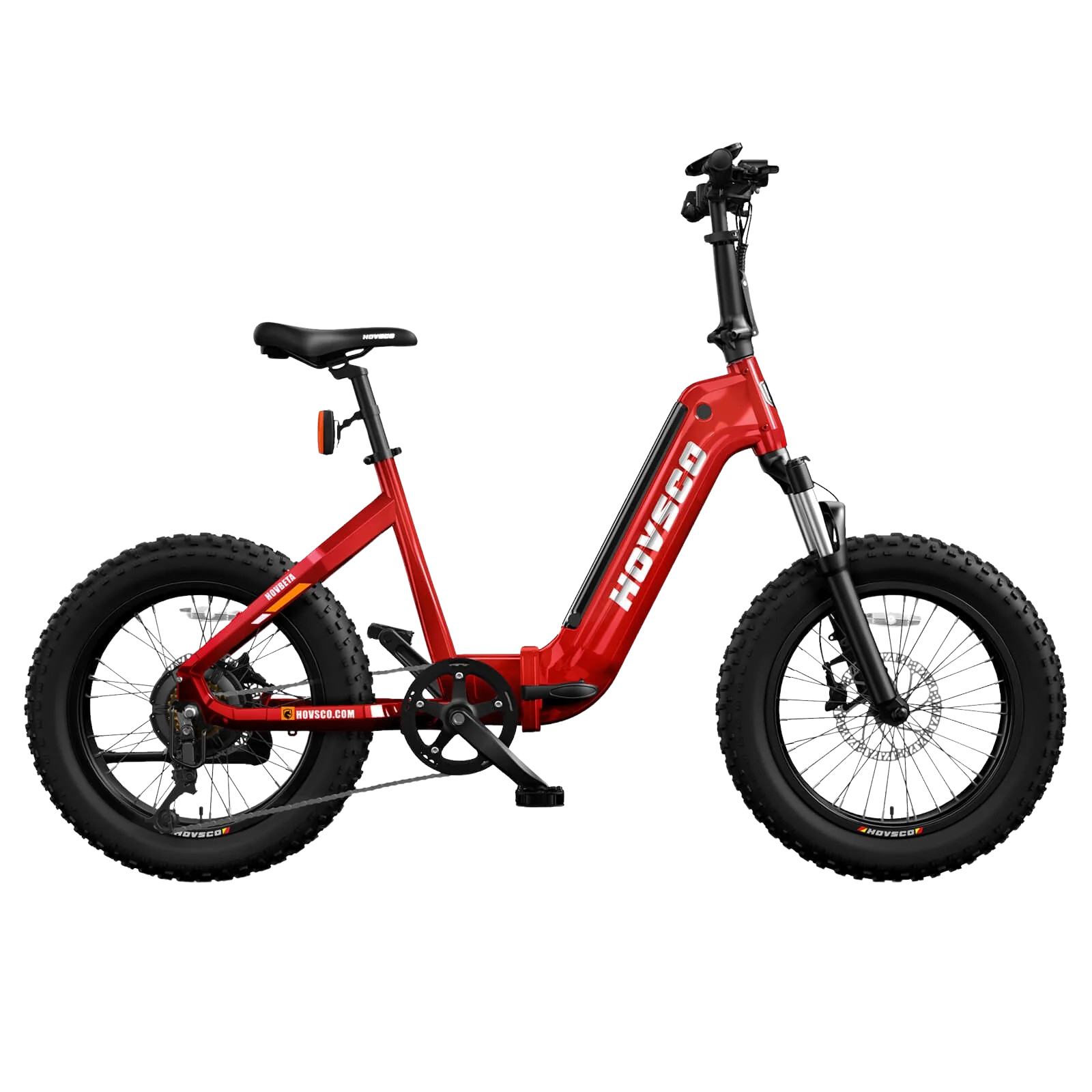 Hovsco HovBeta Foldable Fat Tire Electric Bicycle 7 Speed 20
