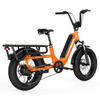 Hovsco HovCart Fat Tire Step Thru Cargo Electric Bicycle 7 Speed 20" 750W Motor 28 MPH 60 Mile Range 48V 15Ah Lithium Battery New