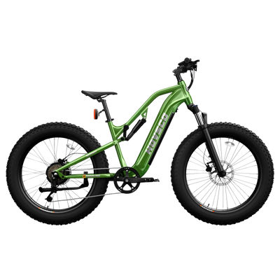 Hovsco HovScout Full Suspension Fat Tire Electric Bicycle 7 Speed 26