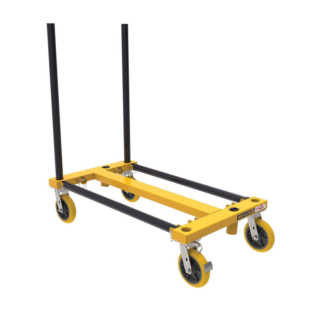 Metaltech H-Cart for Material Handling Multi-Use 8" Wheels 3,000 Lbs Capacity New
