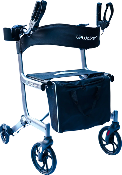 Journey UPWalker EZ Lite Backsaver Rollator Folding Tool-Free Walker with 4 Wheels I100EZ1A1 New