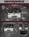 Iron Horse Air Compressor Truck Mount 175 PSI 30 Gal. 22 CFM 14 HP Briggs & Stratton Electric Start New