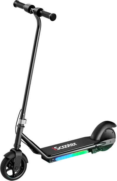 iScooter iK3 Electric Scooter for Kids Ages 6-14 18V 150W Motor 10 MPH 5.5 Mile Range LED Display Black or Pink New