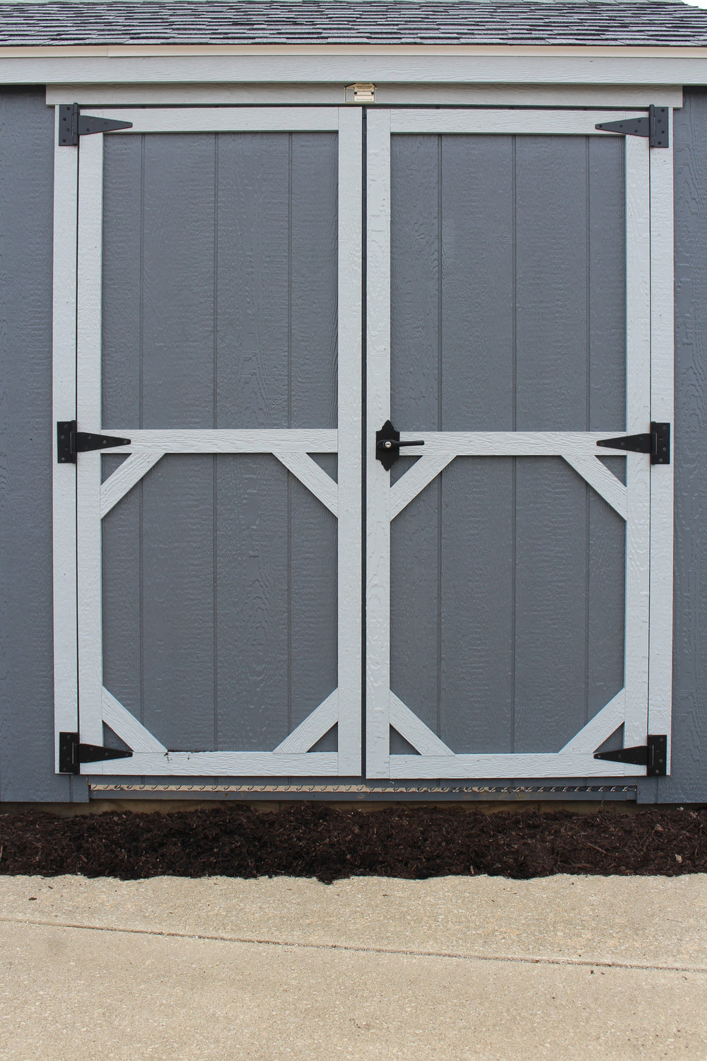 EZ-FIT Craftsman Shed Kit 10' x 14' Budget-Friendly Storage with Durable Construction New