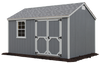 EZ-FIT Craftsman Shed Kit 8' x 8' Budget-Friendly Storage with Durable Construction New