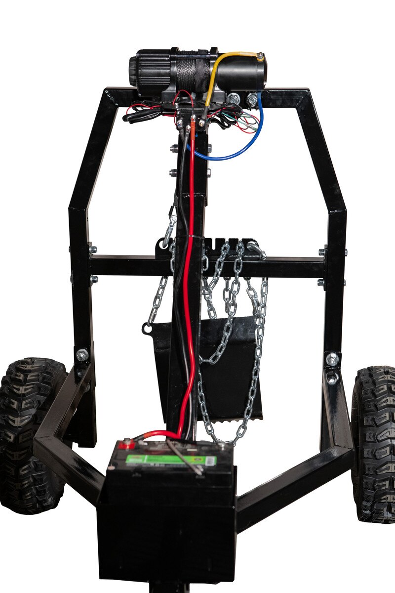 MotoAlliance Impact Implements Log Hauler 1500 Lbs Capacity with Viper Winch New