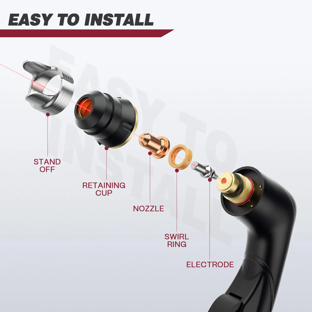 Arccaptain IPT60 Plasma Cutting Torch for CUT55 MP/CUT55 Non-HF New