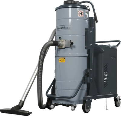 MechMaxx IVB230 Wet Dry Vacuum Industrial HEPA Filter Continuous Duty 8.6 HP 364 CFM 26.4 Gallon 230V 3 Phase New