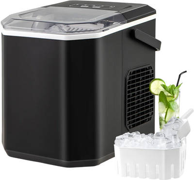 Costway Countertop Ice Maker Self-Cleaning 23856497 New