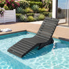 In-Pool Lounge Chair with Weighted Anti-Floating Design 450 LBS for Baja Shelf-Dark Gray - Gallery View 1 of 9