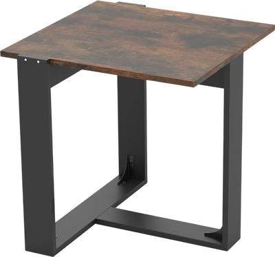 Costway Industrial Sofa End Side Table Metal Frame 20273090 New