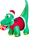 Inflatable Christmas Decoration with LED Lights for Yard