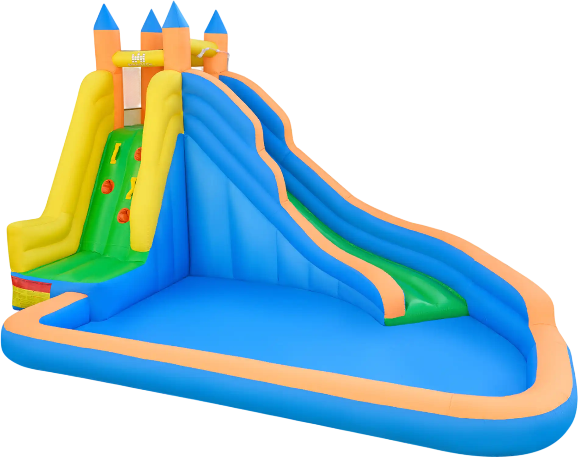 Costway Inflatable Mighty Bounce House Jumper Water Slide 98240173 New