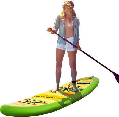 Costway Inflatable Stand Up Paddle Board iSUP w/ Accessories 3 Fins-S 17328645 New