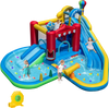 Inflatable Water Park Water Slide Wet Dry Combo Bounce House