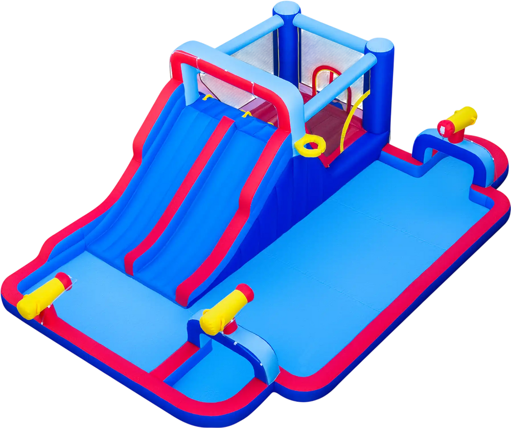 Inflatable Water Slide Park for Kids Backyard Outdoor Fun (without Blower)