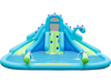 Inflatable Water Slide with Dual Slides and Large Splash Pool (Without Blower)