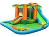 Inflatable Water Slide Park with Upgraded Handrail without Blower