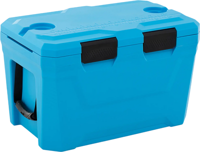 Costway Insulated Portable Hard Cooler Ice Chest w/ Cup Holders Bottle Opener Drain Plug 57803347 New